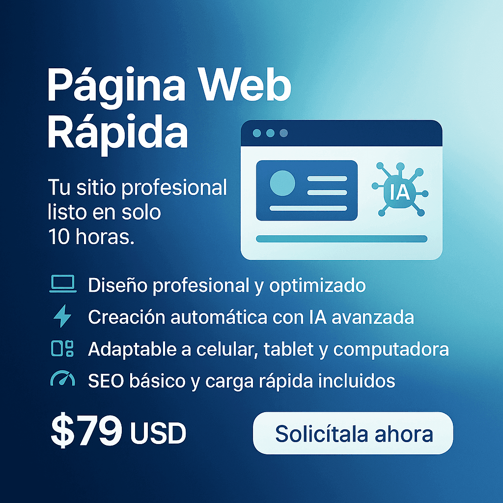 Optimización de paginas web inmediatas